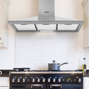Baridi Cooker Hood with Carbon Filters 90cm - Stainless Steel DH127 Baridi - Dynamic Drive