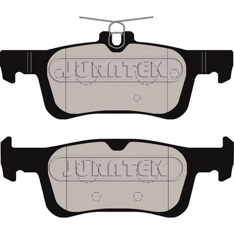 Juratek Rear Brake Pad Set fits Peugeot 308 II 2013-2021 1.2 1.5 1.6 2.0