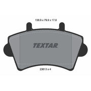 Textar Front Brake Pad Set 2361301