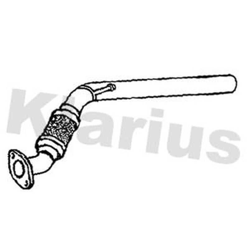 Klarius Exhaust Pipe OD fits Fiat Ducato 2006 on