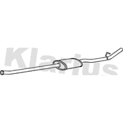 Klarius Box With Centre Pipe Centre fits Renault Kangoo 2001 on 1.2