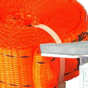 2.5m Retainer Strap in Orange and Buckle Jumbo - UK Camping And Leisure