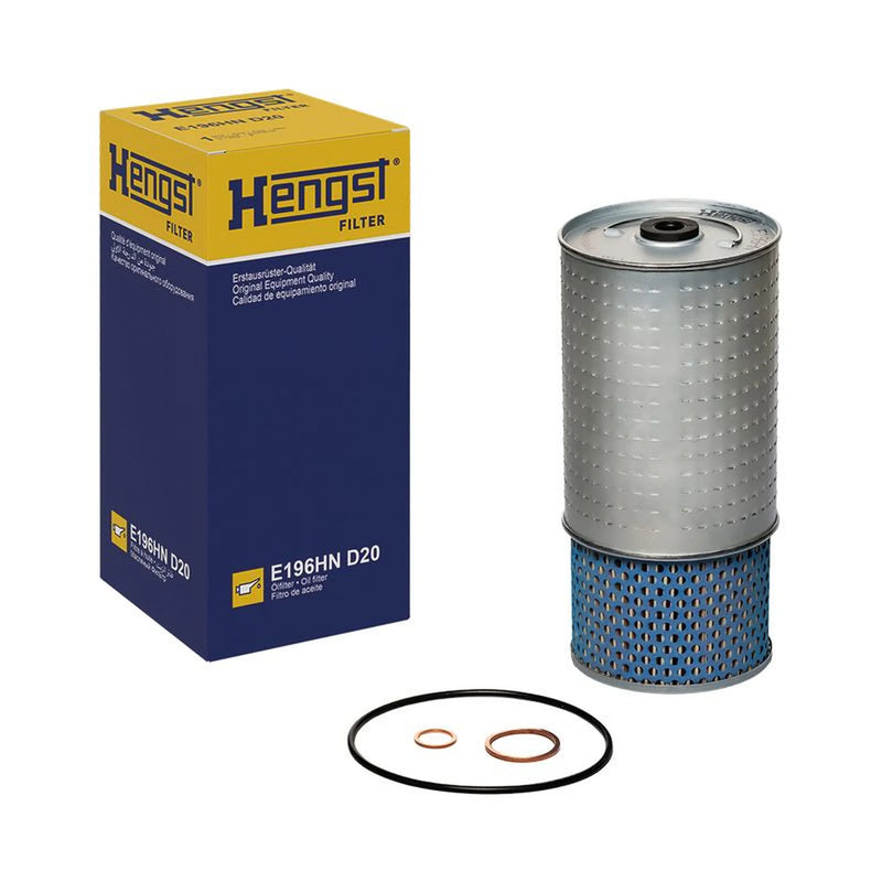 Hengst Engine Oil Filter fits Mercedes-Benz Mb 1988-1996 631.332 631.342
