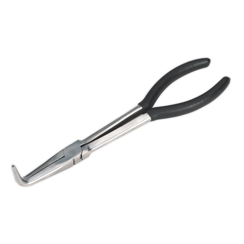 Sealey Needle Nose Pliers 275mm 90 Angle Nose S0435 Siegen by Sealey - Dynamic Drive