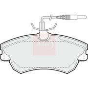 Apec Front Brake Pad Set PAD975