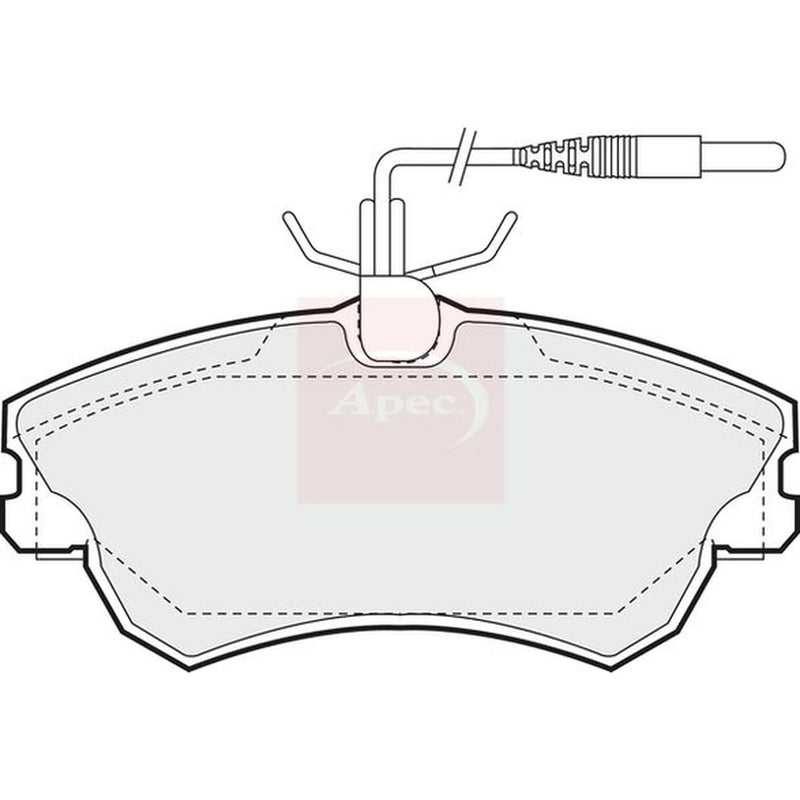 Apec Front Brake Pad Set PAD975