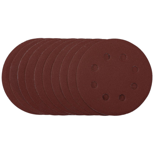 Draper Sanding Discs, 115mm, 240 Grit, Hook & Loop (Pack of 10) 53501 Draper - Dynamic Drive