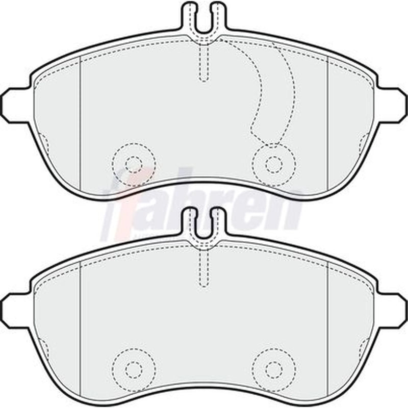 Fahren Front Brake Pad Set FBP3223