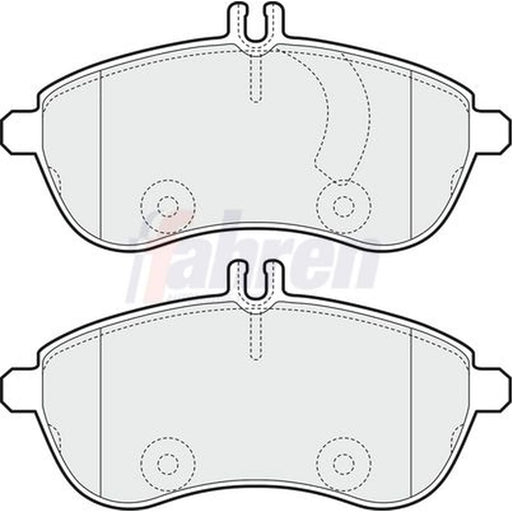 Fahren Front Brake Pad Set FBP3223