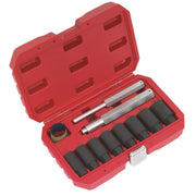 Sealey Locking Wheel Nut Removal Set 10pc SX272 Sealey - Dynamic Drive