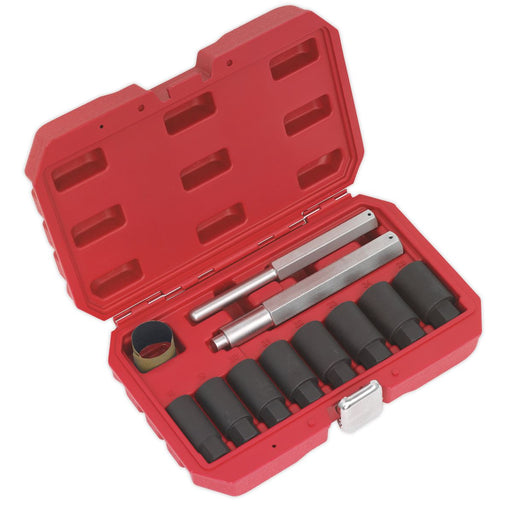 Sealey Locking Wheel Nut Removal Set 10pc SX272 Sealey - Dynamic Drive