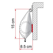 Fiamma Caravanstore XL ZIP 280 Privacy Room Fiamma - Dynamic Drive
