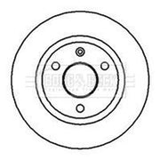Borg & Beck Front & Rear Brake Discs & Pads fits Peugeot 106 II 1996-2004 1.6