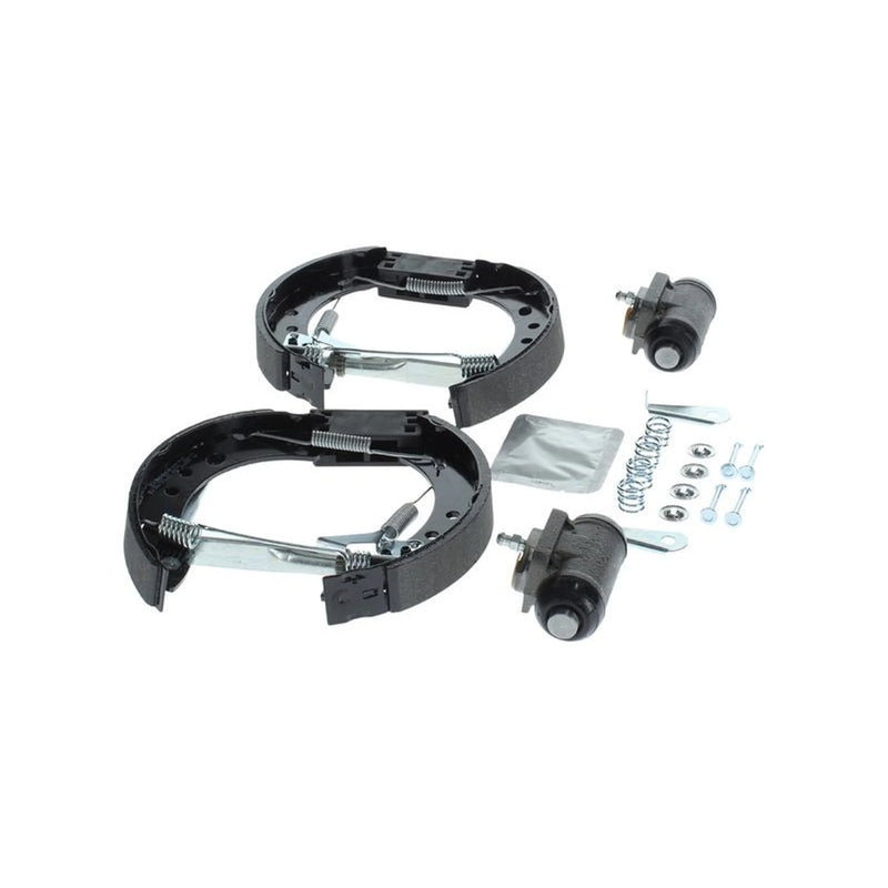 Bosch Brake Shoe Set Axle Kit fits Nissan Micra II 1992-2000 1.0 1.3