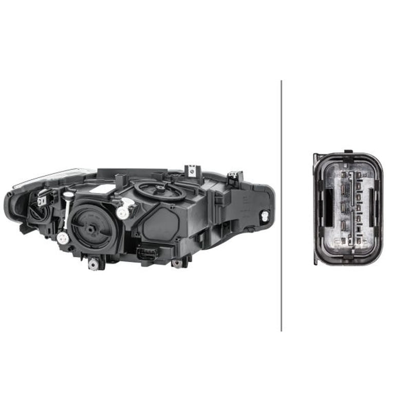 Hella Headlight Headlamp PY21W Left fits BMW 3 2011-2019