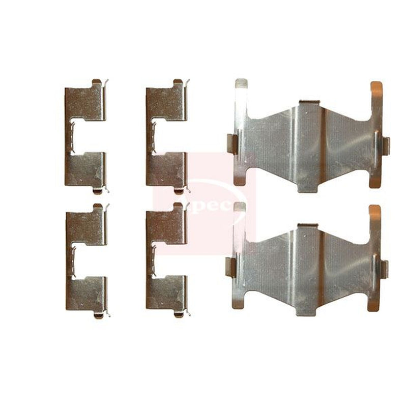 Apec Brake Pad Accessory Fitting Kit Rear fits Nissan Almera 2000-2006