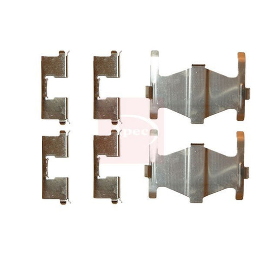 Apec Brake Pad Accessory Fitting Kit Rear fits Nissan Almera 2000-2006
