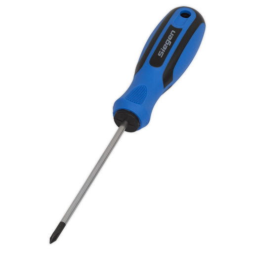 Sealey Screwdriver Phillips #0 x 75mm S01179 Siegen by Sealey - Dynamic Drive