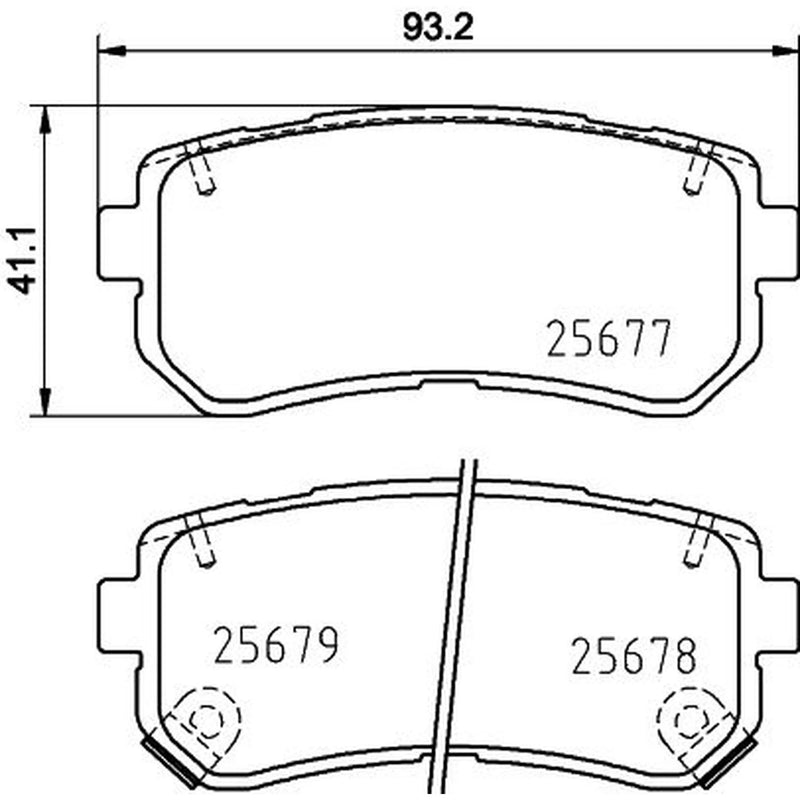 Mintex Front & Rear Brake Discs & Pads fits Kia Seltos 2019-2022 1.6