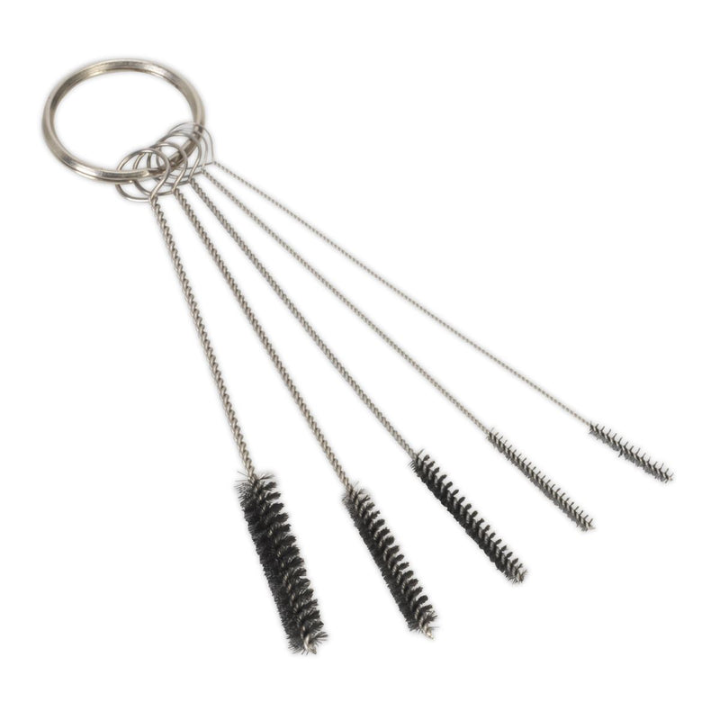 Sealey Spray Gun Cleaning Mini Brush Set 5pc BSGC4 Sealey - Dynamic Drive