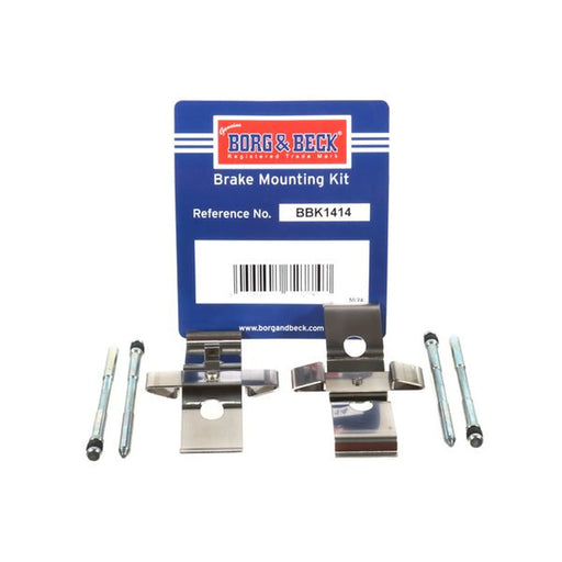 Borg & Beck Brake Pad Accessory Fitting Kit Front BBK1414
