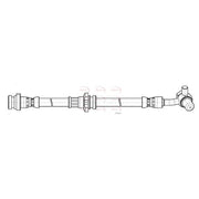 Apec Brake Hydraulic Hose Line Front Left HOS4436