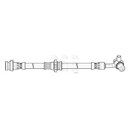 Apec Brake Hydraulic Hose Line Front Left HOS4436