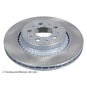 Blue Print 2 x Vented Rear Brake Discs ADF124337