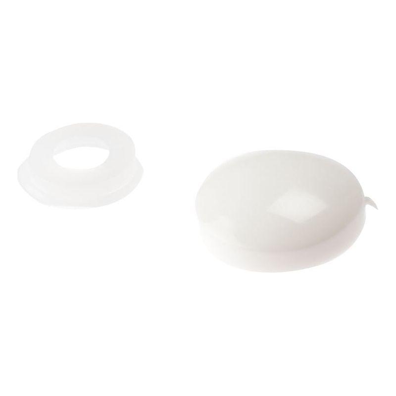Forgefix Domed Cover Cap White No. 6-8 Bag 25 ForgeFix - Town Tools