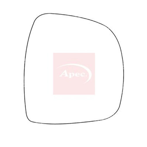 Apec Exterior Wing Mirror Glass Right AMS2832