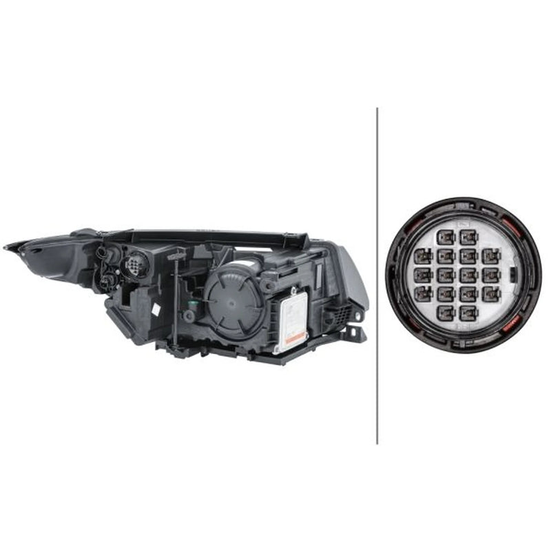 Hella Headlight Headlamp PSY24W Left fits Austin Princess 2 1978-1982