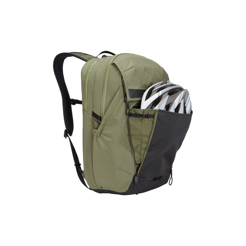 Thule Paramount Commuter Rucksack 27L Olivine Green Cycling Backpack Thule - Bars 4 Cars