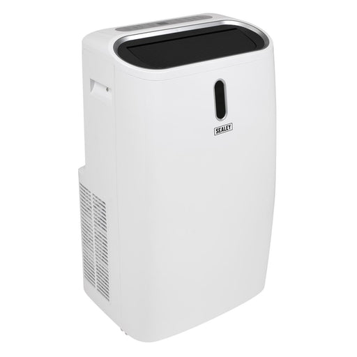 4-in-1 Portable Air Conditioning Unit with Window Sealing Kit 16,000Btu/hr Sealey - Dynamic Drive