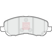Apec Front Brake Pad Set fits Chrysler Sebring 2007-2010 2.0 2.4 2.7