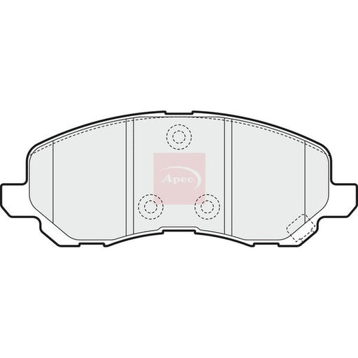 Apec Front Brake Pad Set PAD1545