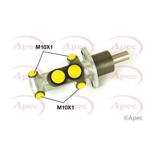 Apec Brake Master Cylinder Hydraulic Assembly fits Citroën Ax 1986-1997 1.3 1.4