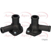 Apec Coolant Flange Housing Connector fits Audi 100 C3 1982-1990 1.8 1.9 2.0