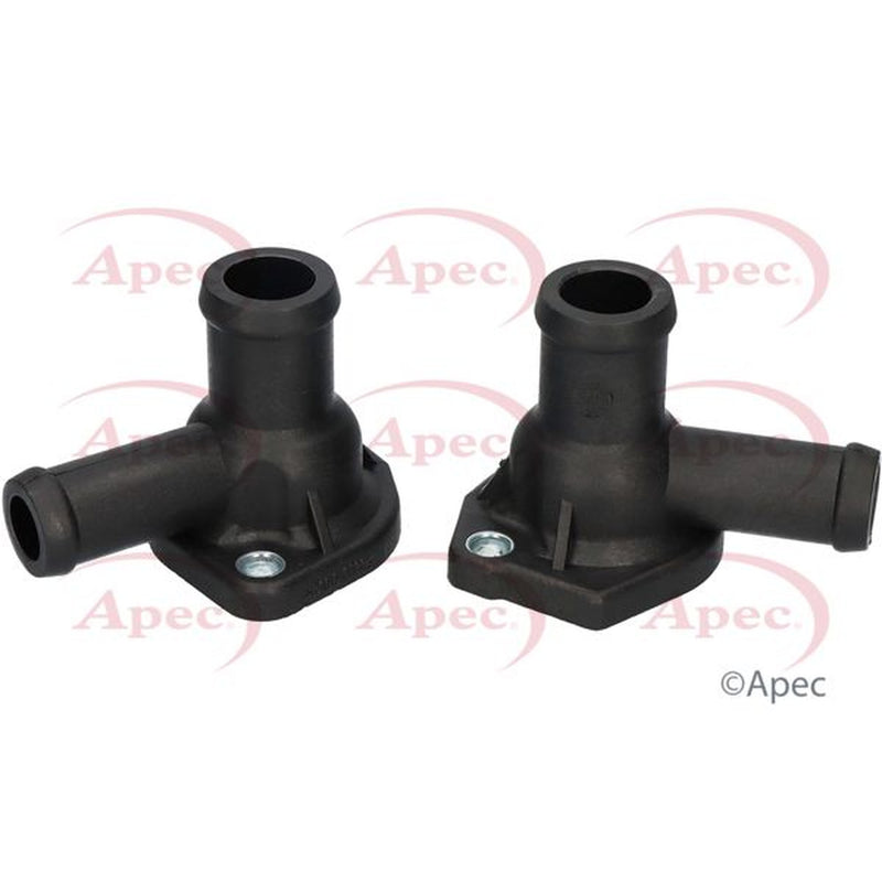 Apec Coolant Flange Housing Connector fits Audi 100 C3 1982-1990 1.8 1.9 2.0