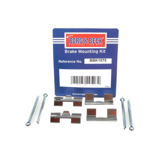 Borg & Beck Brake Pad Accessory Fitting Kit Front BBK1075
