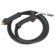 Sealey MIG Torch 3m Euro Connection MB25 MIG/N325 Sealey - Dynamic Drive