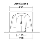 Outwell Pine Hills Awning Grey Outwell - Dynamic Drive