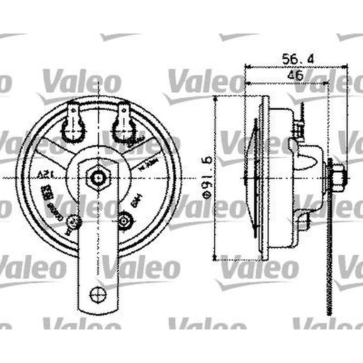 Valeo Car Horn Signal Unit 479164