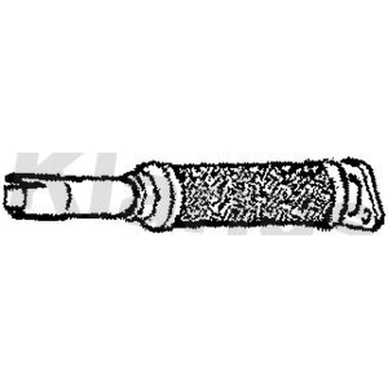 Klarius Exhaust Flexible Pipe fits Ford Courier Box Body/Mpv 1996-1999 1.4