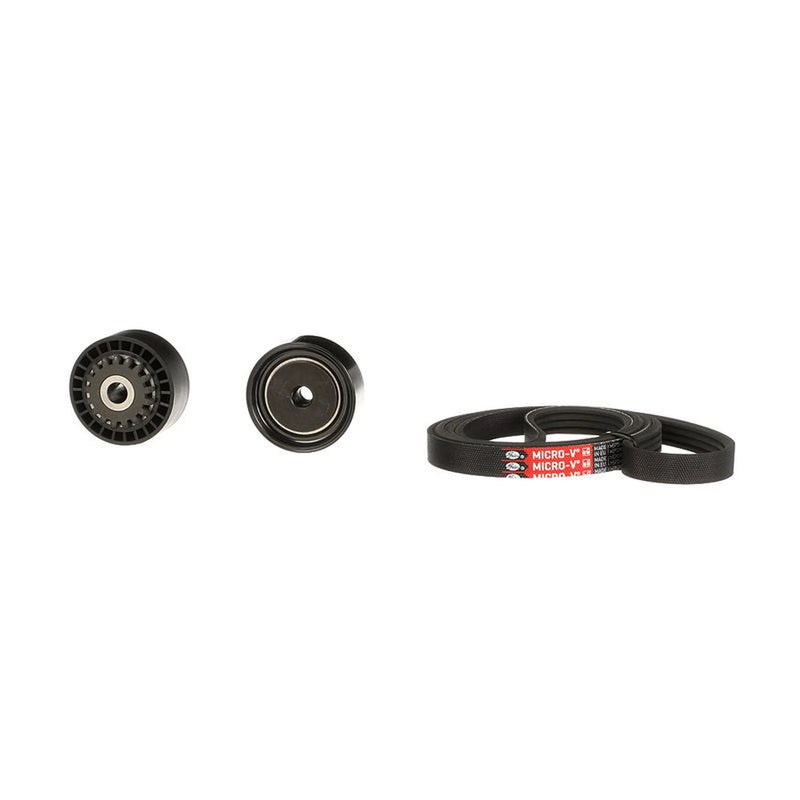 Gates V-Ribbed Belt Set fits Dacia Logan 2006 on 1.2