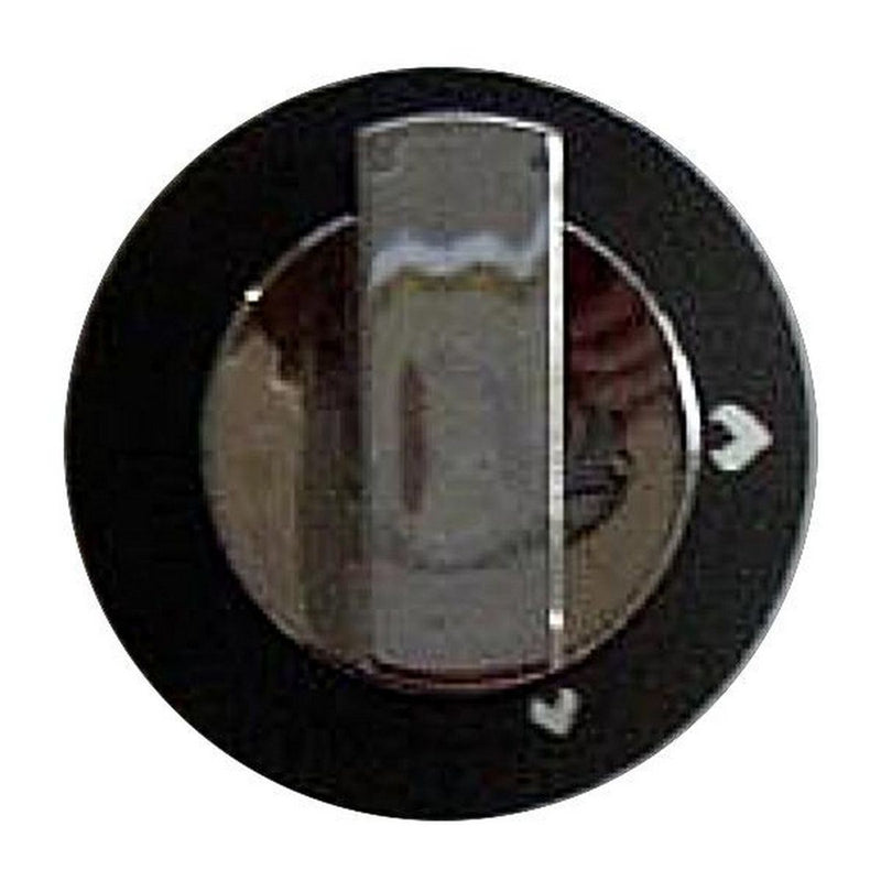 Thetford Hob Grill Knob Black & Chrome for Enigma Cookers (SPCC0590 CR) Thetford - Dynamic Drive