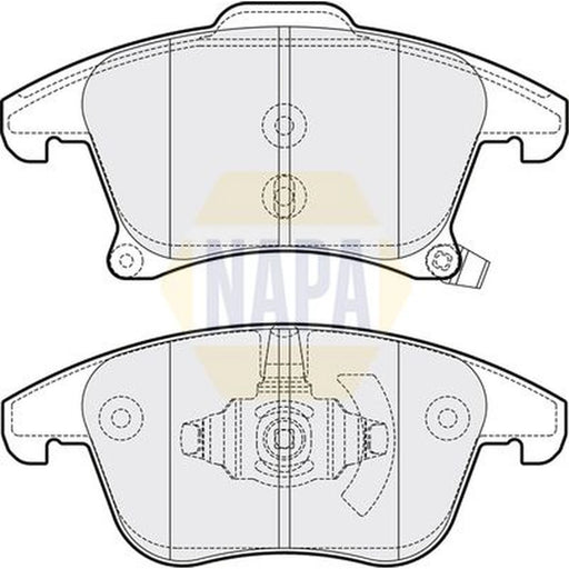 NAPA Front Brake Pad Set NBP1523