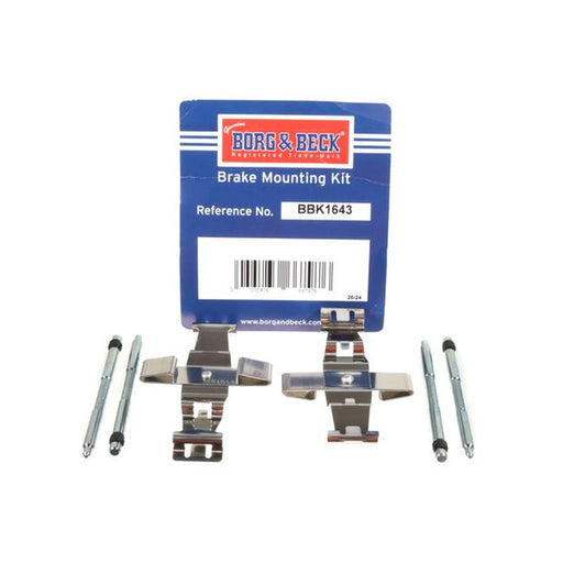 Borg & Beck Brake Pad Accessory Fitting Kit Front BBK1643