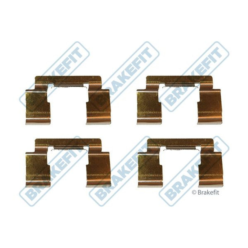 Apec Brake Pad Accessory Fitting Kit Front fits Nissan Almera 2000-2006