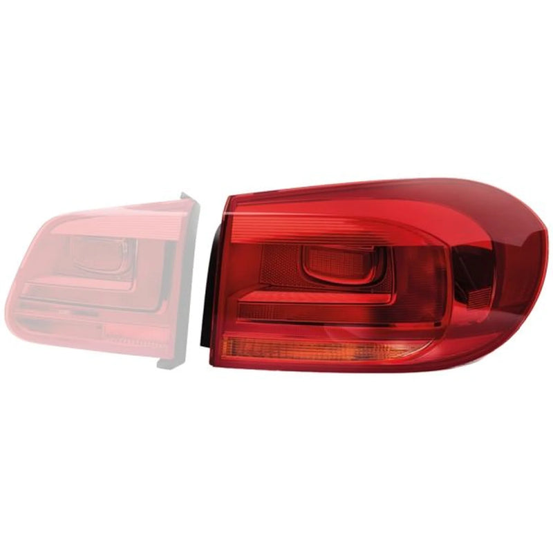 Hella Tail Light / Lamp P21W Left fits VW Tiguan 2007-2018 1.4 2.0