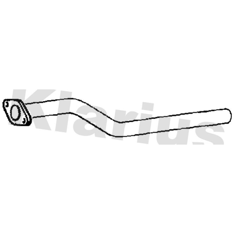 Klarius Exhaust Pipe OD fits Renault Grand Scénic III 2009-2016 1.5